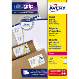 Avery - Etiket avery l7165 99.1x67.7mm wit 800 stuks