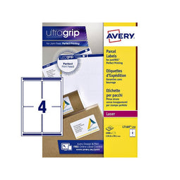 Avery - Etiket avery l7169-250 99.1x139mm wit 1000 stuks