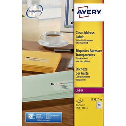 Avery - Etiket avery l7551-25 38.1x21.1mm tr 1625 stuks