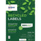 Avery - Etiket avery lr7160-100 63.5x38.1mm wit 2100 stuks