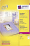 Avery Etiket Glans Zweckform 139 X 9,1 Mm Papier Wit 160 Stuks