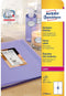 Avery Etiket Glans Zweckform 139 X 9,1 Mm Papier Wit 160 Stuks