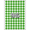 Avery - Etiket | papier | ∅15mm | groen