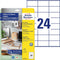 Avery Etiket Zweckform 70 X 36 Mm Kringlooppapier 240 Stuks