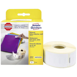 Avery etiketten AS0722550 19X51mm