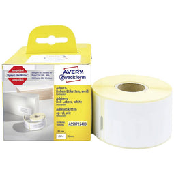 Avery etiketten ASS0722400 89X36mm