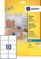 Avery Etiketten Inkjet 99,1 X 57 Mm Papier Wit 100 Stuks