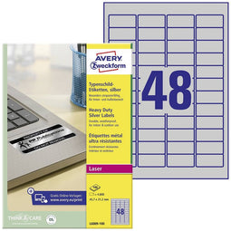 Avery etiketten L6009-100 45.7X21.2mm