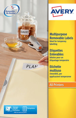 Avery Etiketten Zweckform 63,5 X 46,6 Mm Fsc-papier 450 Stuks