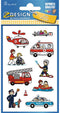 Avery papieretiket Z-design Kids pakje a 3 vel brandweer/politie