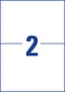 Avery printeretiketten AVERY ZWECKFORM universele etiketten 210 x 148 mm, 3655 (verpakking 200 stuks)