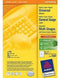 Avery printeretiketten AVERY ZWECKFORM universele etiketten 70 x 41 mm, 3481 (verpakking 2100 stuks)