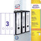 Avery printeretiketten Border Binder Labels, White 59 x 297mm (25)