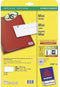Avery printeretiketten Mini-etiketten, Laser, Wit, 1625pcs.