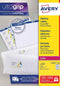 Avery printeretiketten Mini-etiketten, Laser, Wit, 6500pcs.