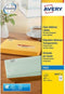Avery transparante etiketten QuickPEEL formaat 991 x 339 mm (b x h) 400 stuks 16 etiketten per blad