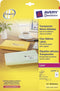 Avery transparante etiketten QuickPEEL formaat 991 x 423 mm (b x h) 300 stuks 12 per blad