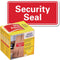 Avery-Zweckform 7310 Rol met etiketten 78 x 38 mm VOID-folie Rood 100 stuk(s) Veiligheidsetiketten