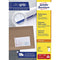 Avery Zweckform - Etiket az 3478 210x297mm a4 wit 100 stuks