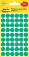 Avery Zweckform - Etiket avery zweckform 3143 rond 12mm groen 270 stuks
