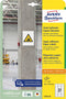 Avery-Zweckform L7874-20 ( 63.5 x 29.6 mm, Wit, 540 stuk(s), Permanent, Sterk hechtend