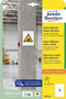 Avery-Zweckform L7877-20 ( 210 x 297 mm, Wit, 20 stuk(s), Permanent, Sterk hechtend