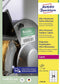 Avery-Zweckform L7912-40 63.5 x 33.9 mm Polyethyleen folie Wit 960 stuk(s) Permanent Universele etiketten Laser 40 vel