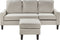 AVESTA - Driezitsbank - Lichtbeige - Polyester