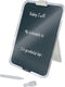 Leitz Cosy Beschrijfbare Glassboard Voor Bureau - Clipboard a4 Formaat - Glazen Memobord Inclusief Inclusief Pennenhouder En Minimarker Met Wisser - Fluweel Grijs