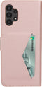 Mobiparts Galaxy A13 (2022) 4G - Classic Wallet Case - Ruimte voor pasjes - Roze