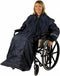 Splash Wheely Mac Deluxe - Regenponcho met mouwen - M - Blauw
