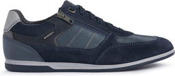 Geox U Renan - Lage sneakers - Ademend en waterdicht - Blauw
