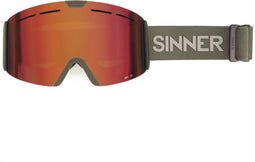 SINNER ARC - Skibril - Geventileerde lenzen - Matte Moss Green