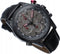 Aviator - Heren Horloge F-Series World Time Zwart - Ø 45mm
