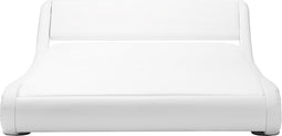 AVIGNON - Futon tweepersoonsbed - Wit - 180 x 200 cm - Kunstleer