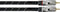 Avinity Audiokabel 2 Cinch-stekkers - 2 Cinch-stekkers Stof Verguld 0,5 M