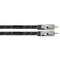 Avinity Audiokabel 2 Cinch-stekkers - 2 Cinch-stekkers Stof Verguld 0,5 M