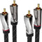 Avinity Audiokabel 2 Cinch-stekkers - 2 Cinch-stekkers Stof Verguld 0,5 M