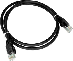 AVIZIO KKU6CZA0.5 netwerkkabel Zwart 0,5 m Cat6 U/UTP (UTP)