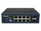 AVIZIO Switch 8x RJ45 PoE 1Gb/s + 2x SFP Uplink 1Gb/s