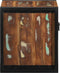 vidaXL - Nachtkastjes - 2st - 40x35x40cm - massief - gerecycled - hout - meerkleurig