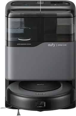 eufy Omni C20 - Robotstofzuiger met afzuigstation - 7000 Pa zuigkracht - Dweilfunctie