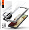 Spigen AlignMaster Full Cover Glass voor Samsung Galaxy A12 / A32 5G - 9H gehard glas - Inclusief montage frame (2 stuks)