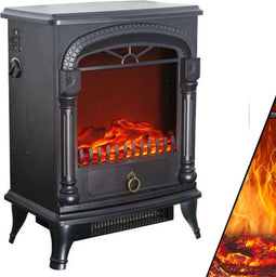 Beper RI.504 - Elektrische Haard - 2000 Watt - Grijs