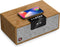 AVLOVE AVLS - Hifi System Medium - Radio/Bluetooth/USB/SD-Kaart/Aux - SPEAKER ONLY - Draadloos Opladen -Bamboe/Zwart/Grijs