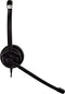V7 HU411 - Mono Headset - Ruisonderdrukkende microfoon - Zwart