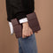 Selencia Tablet Hoes Geschikt voor iPad 8 (2020) 8e generatie / iPad 7 (2019) 7e generatie / iPad 9 (2021) 9e generatie - Selencia Kesia Slang Trifold Bookcase - Donkerrood