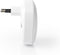 Draadloze Deurbelset - Netvoeding - 220 - 240 V AC 50 Hz - 1x CR2032 - Volume: 80 dB - Signaalbereik: 300 m - IP44 - Instelbaar volume - 36 Melodiën - 1 Ontvanger - Wit