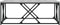 vidaXL - Salontafel - 100x100x40 - cm - bewerkt - hout - grijs - sonoma - eikenkleurig