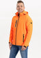 Kjelvik Kevan - Softshelljas Heren - 4-way stretch - Oranje - Maat 3XL
